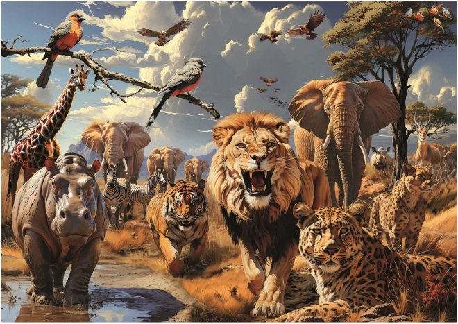 Educa Puzzle Wildtiere 1000 Teile