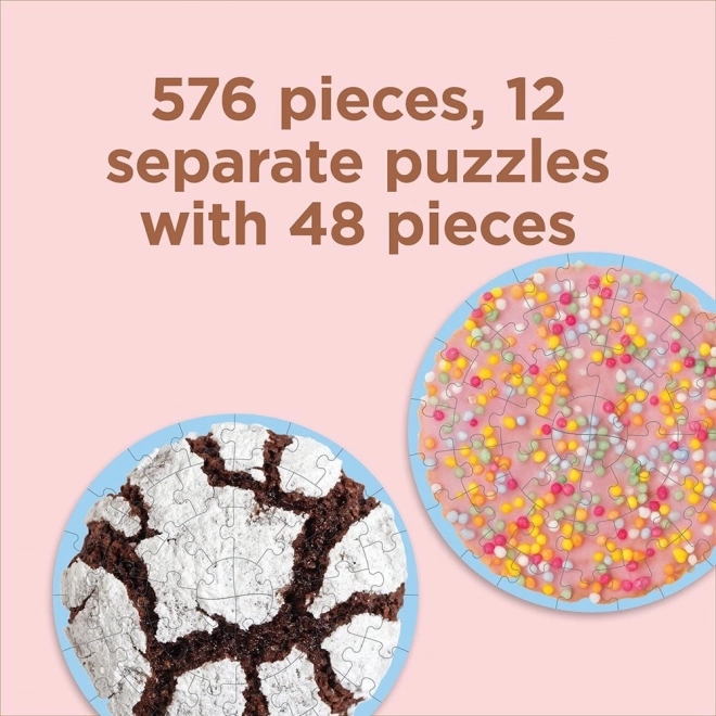 Chronicle Books Puzzle Weihnachtsplätzchen