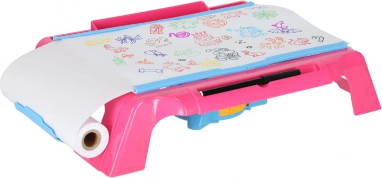 Unterbrechungsfreies Zeichnen mit Papierrolle