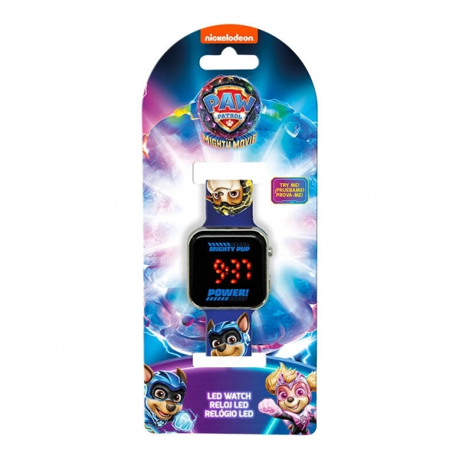 Paw Patrol LED Armbanduhr für Kinder