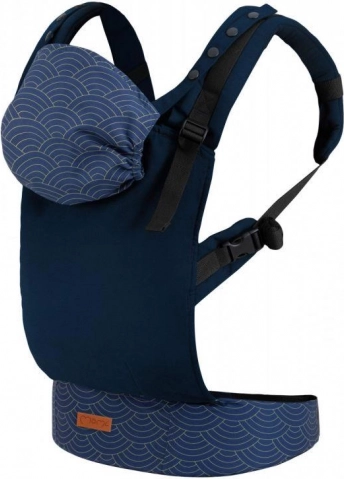 ergonomische Trage MoMi Collet blau