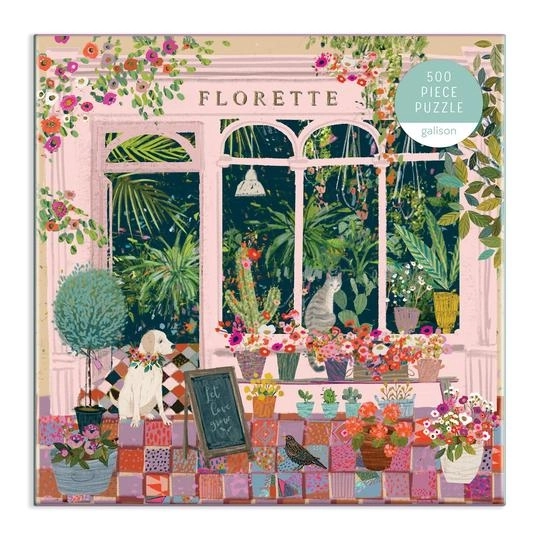 Puzzle Florette von Galison 500 Teile