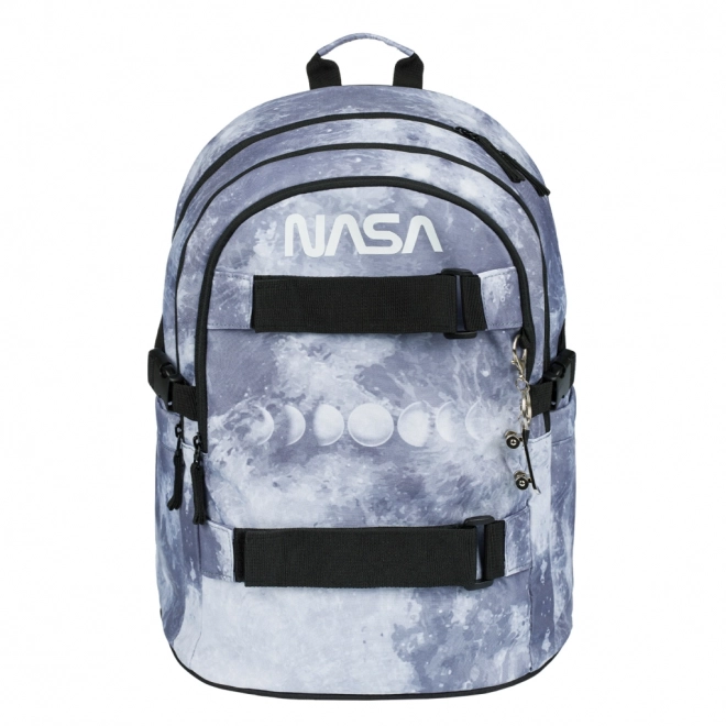 Schulrucksack Skate NASA Grau