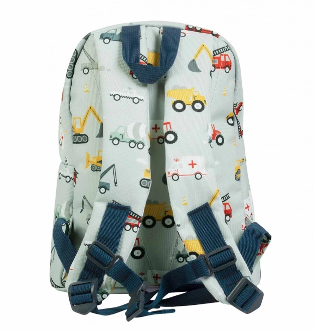 A Little Lovely Company Kleiner Kinderrucksack – Fahrzeuge