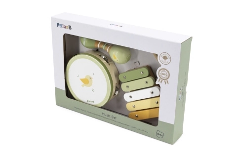 Kinder-Musikset PolarB in Pastellfarben