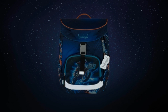 Schulrucksack Airy Motorrad
