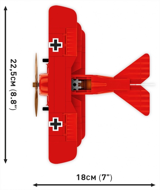 Fokker Dr.1 Roter Baron Modellbausatz