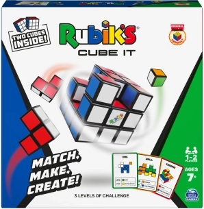 Logikspiel RUBIK’S Cube It – 3D-Puzzle für 1–2 Spieler