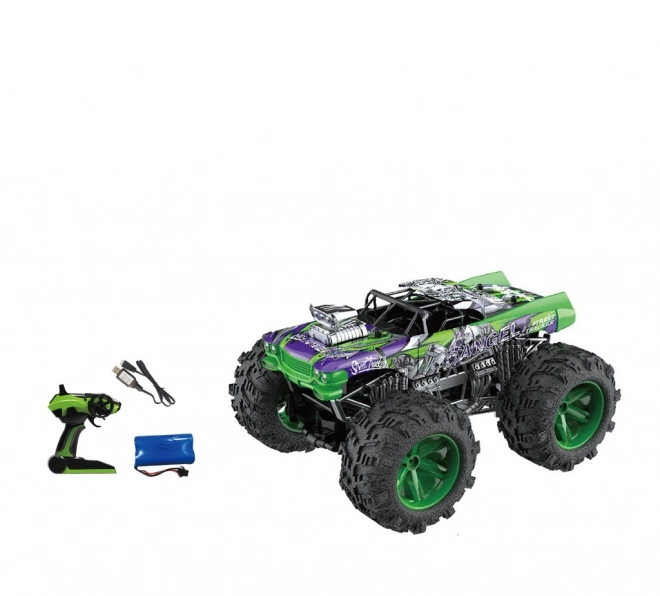 Ferngesteuertes Auto 1:12 grün