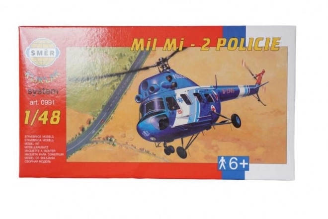 Bausatz Hubschrauber Mi 2 Polizei 1:48