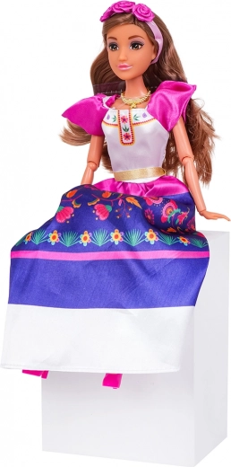 Wunderschöne lange Haare und Haarreif