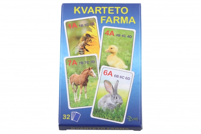 Quartett Farmtiere