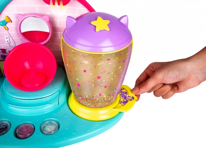 Echte Waschstation zum Färben und Waschen der Haare