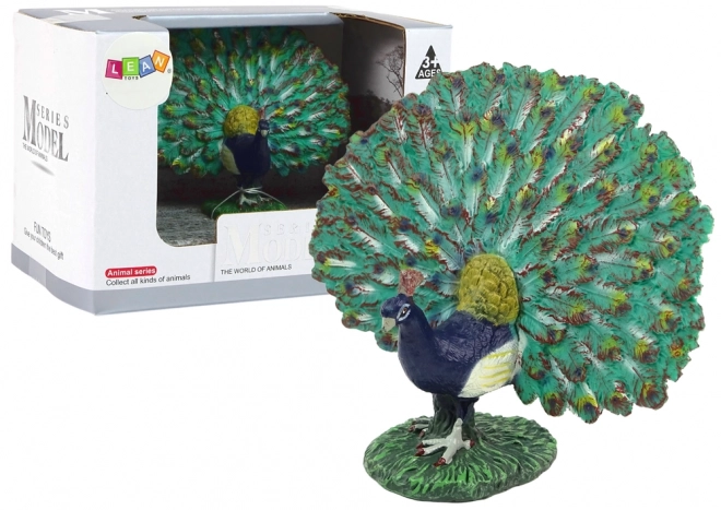 Königlicher Pfau Sammlerfigur Tiere der Welt