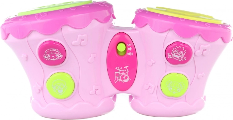 Elektronische Kindertrommeln Huanger – rosa