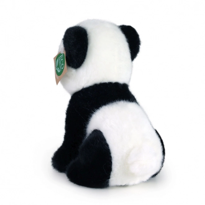 Panda Plüschtier sitzend 18 cm - Umweltfreundlich