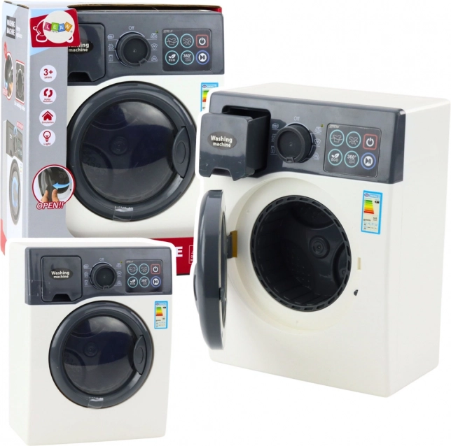 Unterhaltsame Waschmaschine mit Touchpanel und Lichteffekten für Kinder