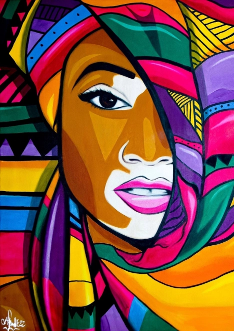 Puzzle Enjoy Afrikanische Schönheit 1000 Teile