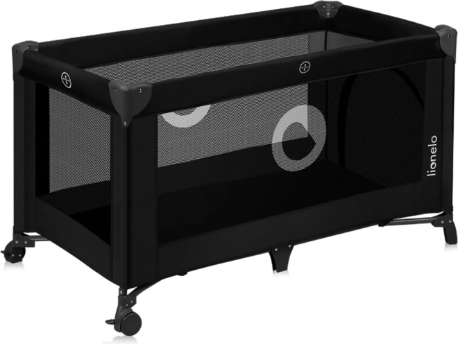 Reisebett Lionelo Stefi Black Carbon