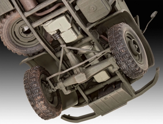 Plastikmodellfahrzeug UNIMOG 404 S 1/35