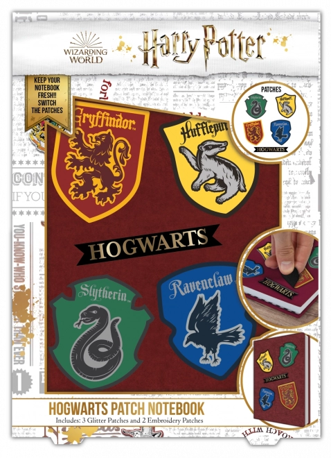 A5 Block Harry Potter Häuser