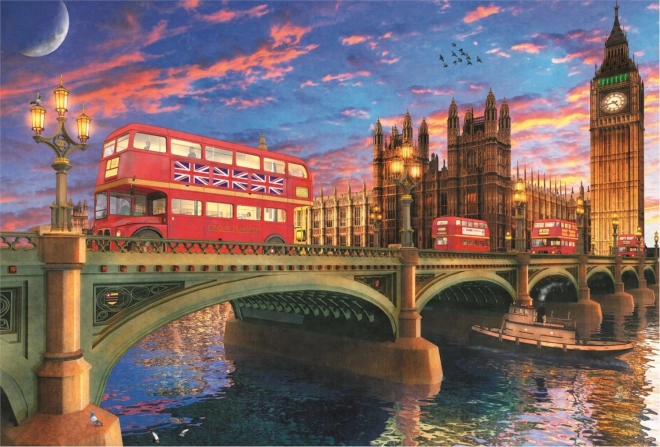 Holzpuzzle Westminster-Palast, Big Ben - 501 Teile