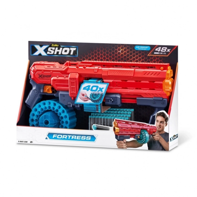 X-Shot Excel Fortress Blaster mit 48 Pfeilen