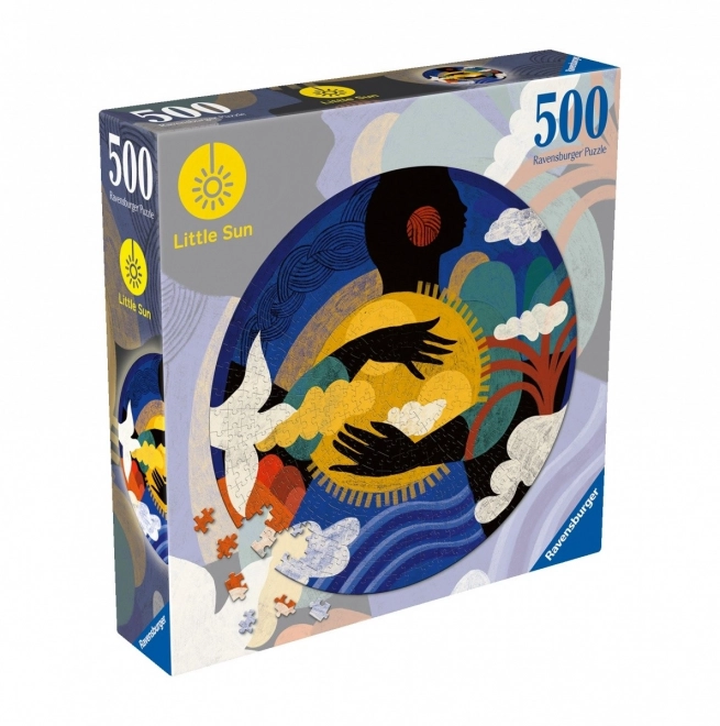 Ravensburger Rundpuzzle Little Sun 500 Teile