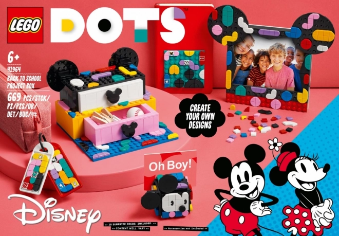 Lego DOTS Micky und Minnie Maus Schulset