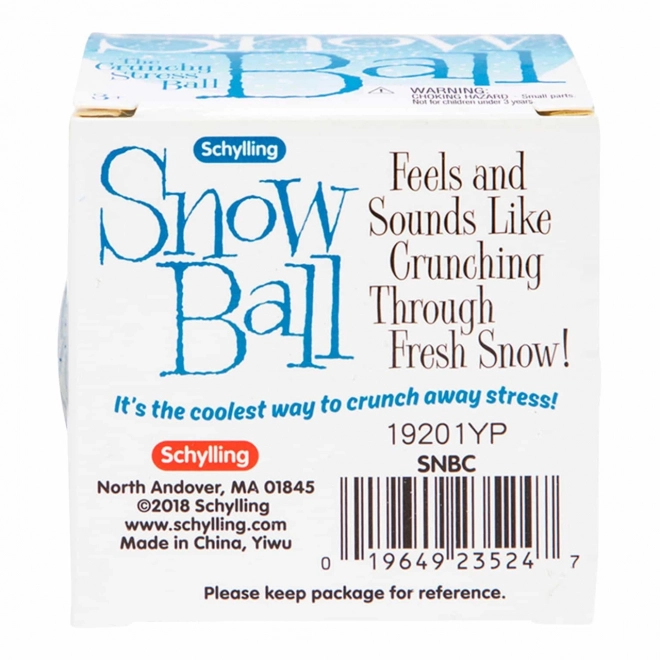 Schylling Schneekugel Crunch Stressball