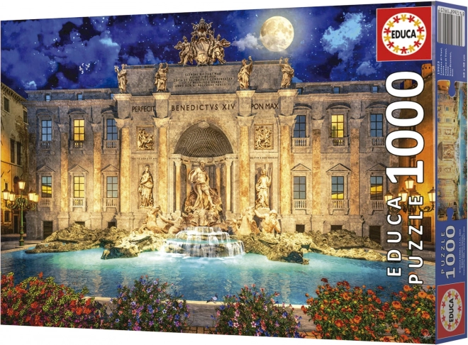Educa Puzzle Fontana di Trevi, Rom 1000 Teile