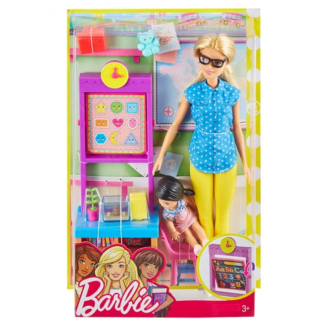 Barbie Spielset Berufe mit Puppe