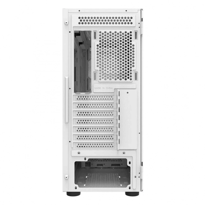 Weißes Darkflash PC-Gehäuse mit Mesh-Front