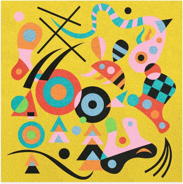 Kreativset inspiriert von Wassily Kandinsky