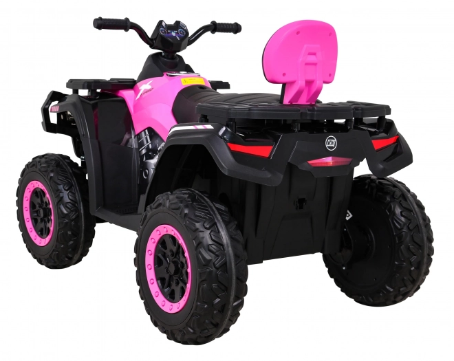 Kinder Elektro-Quad XT-Speed Rosa mit 4x4 Antrieb, LED und MP3