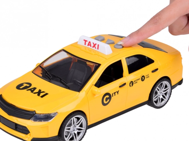 Taxi Spielzeugauto mit Sound und Licht