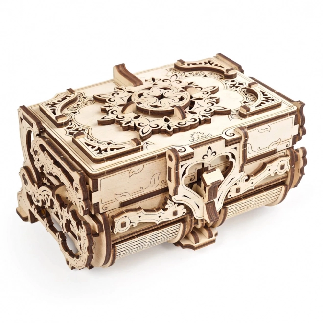 Ugears Mechanische 3D-Holzpuzzle Schmuckkästchen