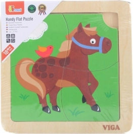 Fröhliche Farben und Pferdemotiv