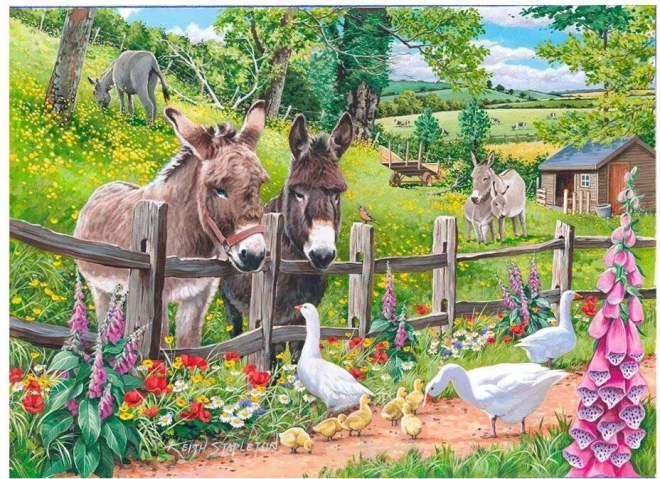 Puzzle Jack a Jenny Große 250 Teile