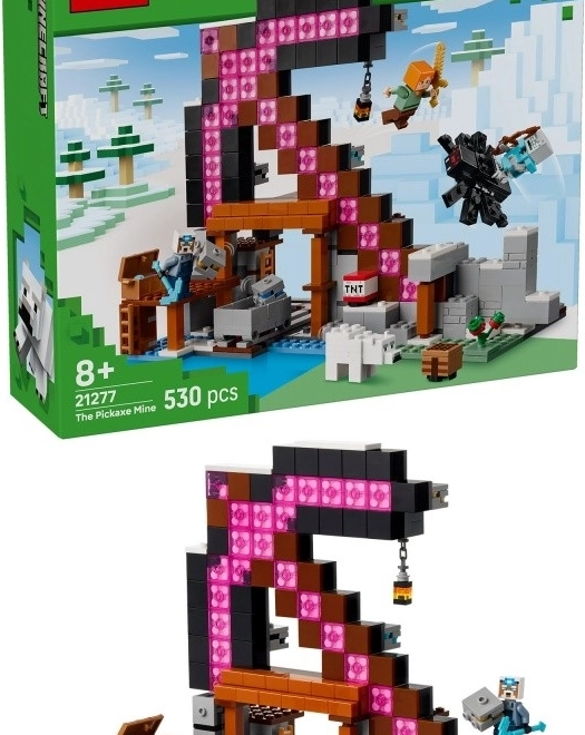 LEGO Minecraft Spitzhacke Schmiede