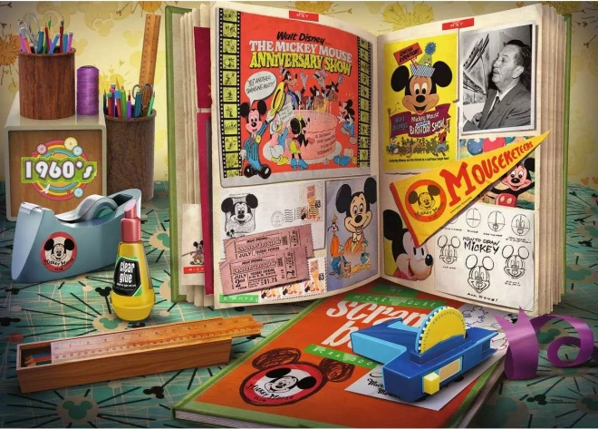 Ravensburger Puzzle Disney: 1960 Micky Jubiläum 1000 Teile
