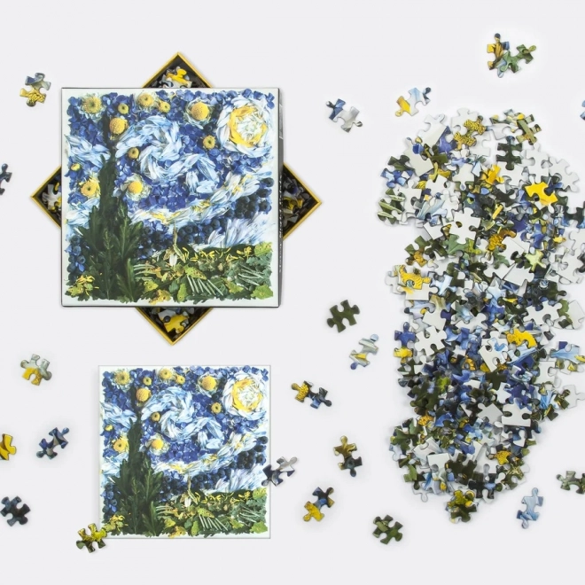 Puzzle Sternennacht aus Blütenblättern 500 Teile