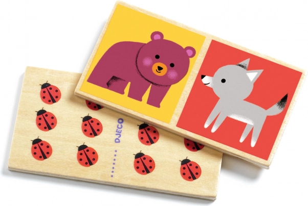 Domino Waldtiere DJECO