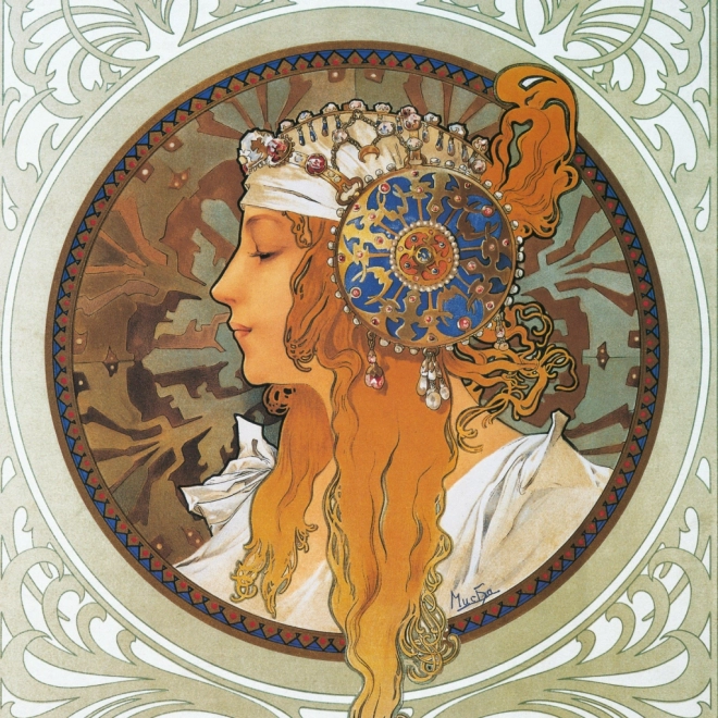Notizkalender Alfons Mucha 2026