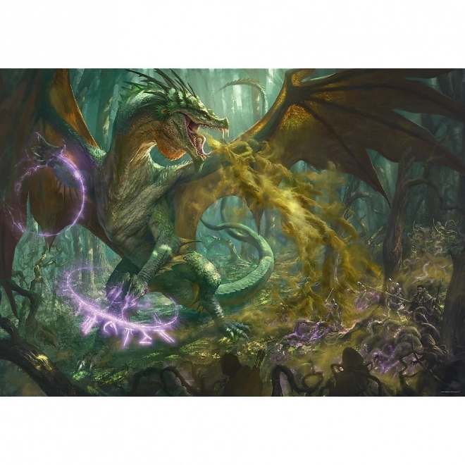 Trefl Puzzle Dungeons & Dragons: Grüner Drache 1000 Teile