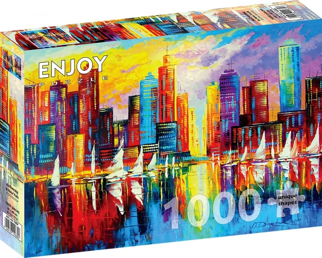 Enjoy Puzzle Abend In New York 1000 Teile