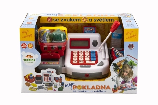 Elektronische Kinderkasse mit Zubehör