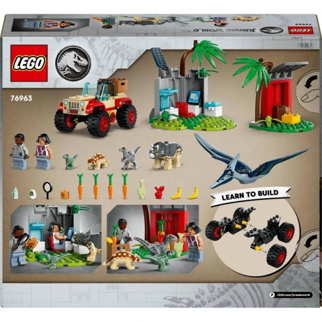 Lego Jurassic World Rettungszentrum für kleine Dinosaurier