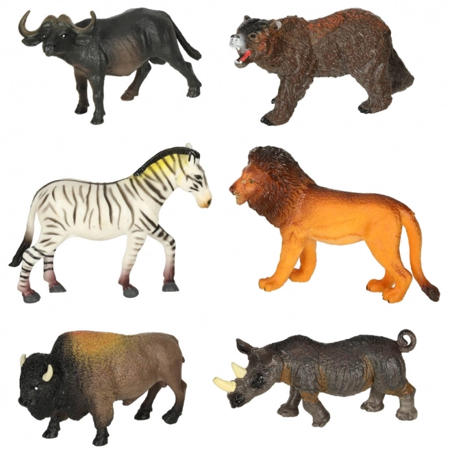 Zoo-Tierfiguren-Spielset