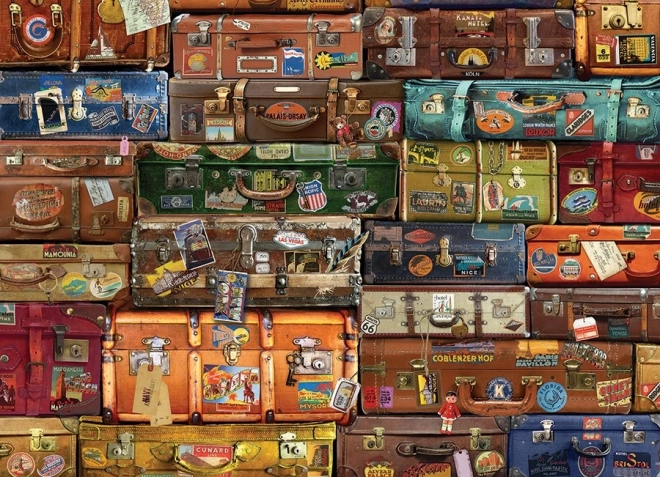 Puzzle Gepäck 1000 Teile von Cobble Hill